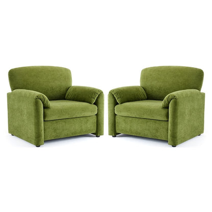 Fauteuil d'appoint moderne à oreilles d'éléphant, siège confortable pour salon et chambre