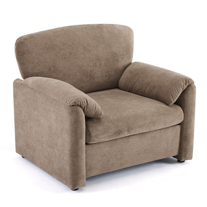 Fauteuil d'appoint moderne à oreilles d'éléphant, siège confortable pour salon et chambre