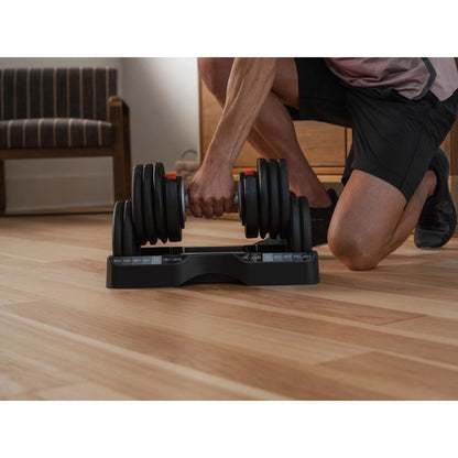 Ensemble d'haltères NordicTrack 55 lb Select-a-Weight