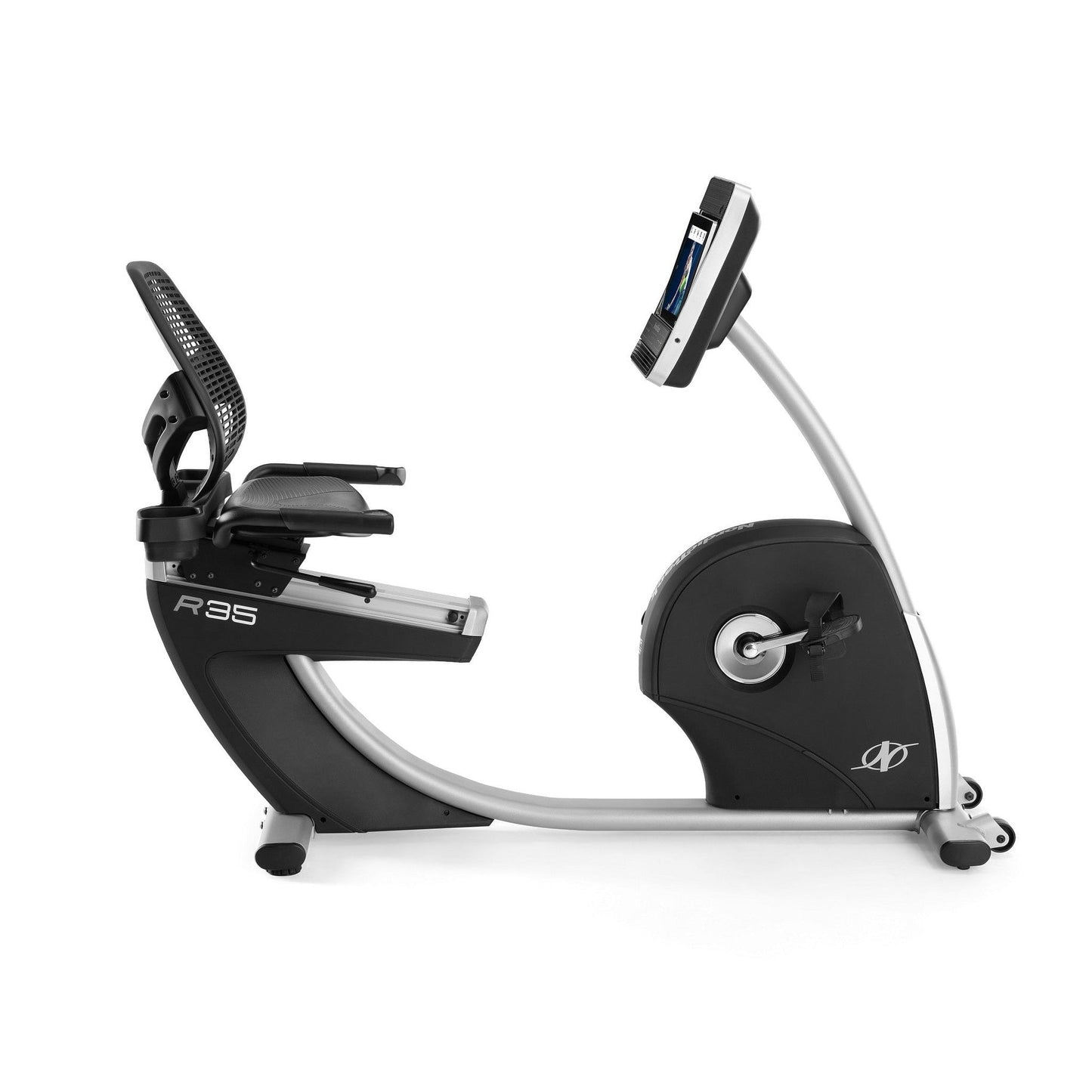 NordicTrack Commercial Series R35 ; vélo d'exercice allongé compatible iFIT avec écran tactile 14 pouces