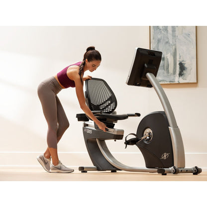 NordicTrack Commercial Series R35 ; vélo d'exercice allongé compatible iFIT avec écran tactile 14 pouces