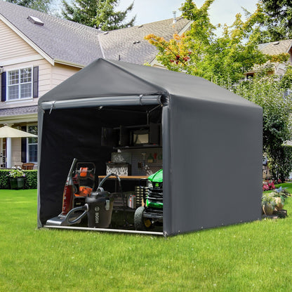 Abri de jardin et abri d'auto extérieur : abri portable pour vélos, motos et rangement de jardin