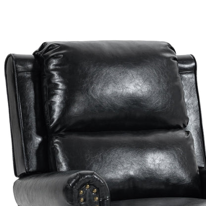 Fauteuils inclinables manuels avec garniture cloutée
