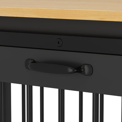 Cage pour chien élégante et robuste avec renfort en tube de fer