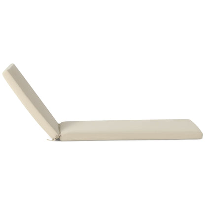 Coussins de chaise longue d'extérieur Polytrends résistants à la décoloration et toutes saisons (lot de 2)