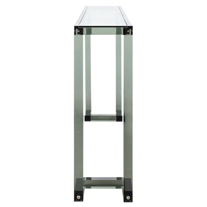 Console Safavieh Couture Camryn en acrylique transparent (60 l x 10 l x 30 h)