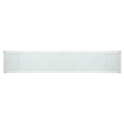 Console Safavieh Couture Camryn en acrylique transparent (60 l x 10 l x 30 h)