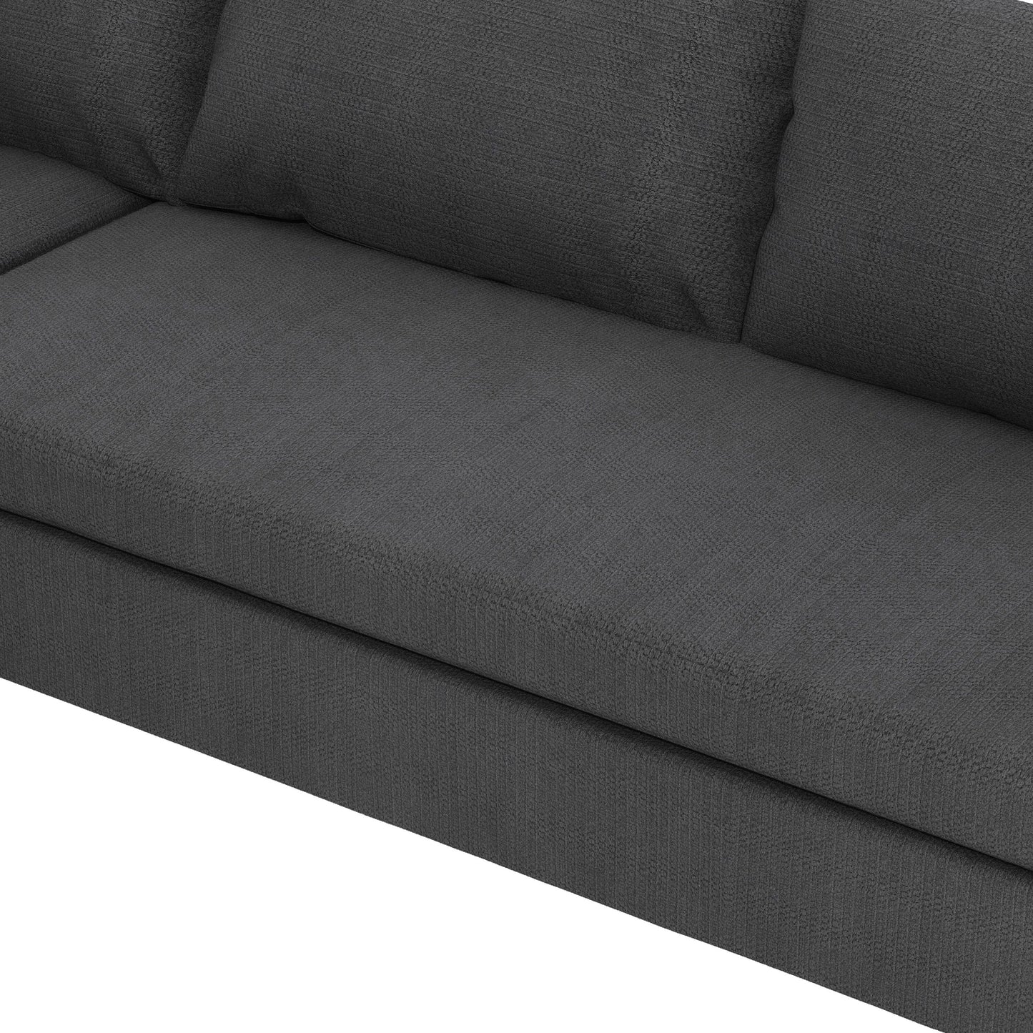 Canapé sectionnel, ensemble de canapé réversible en chenille en forme de U, combinaison libre, canapé convertible surdimensionné 8 places