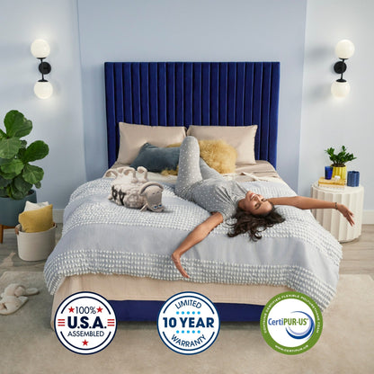 Matelas à plateau-coussin moelleux Serta Clarks Hill 15.
