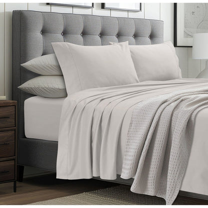 Parure de lit Tribeca Living en coton égyptien 1000 fils avec poche extra profonde