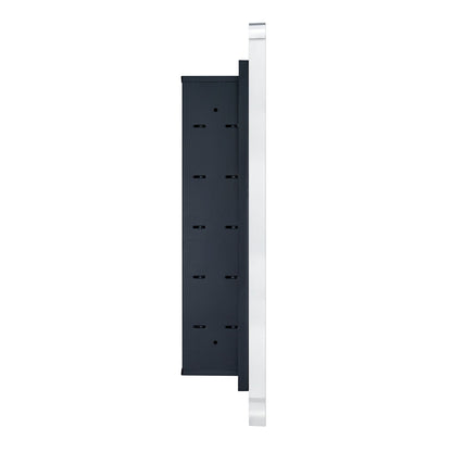 Armoire à pharmacie encastrée TEHOME WH avec miroir et étagères réglables