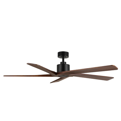 Ventilateur de plafond d'intérieur WINGBO 54 pouces avec moteur à courant continu sans éclairage - N/A