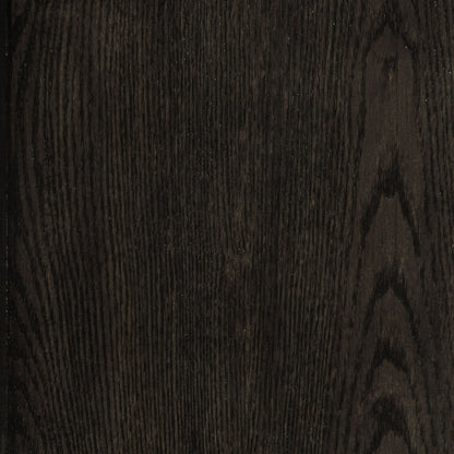 Table de salle à manger ronde en bois Twyla de 60 pouces, couleur cacao foncé