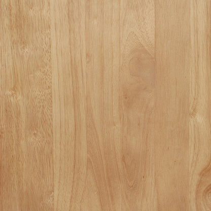 Ensemble de table de salle à manger ronde en bois Andrews 5 pièces, frêne clair