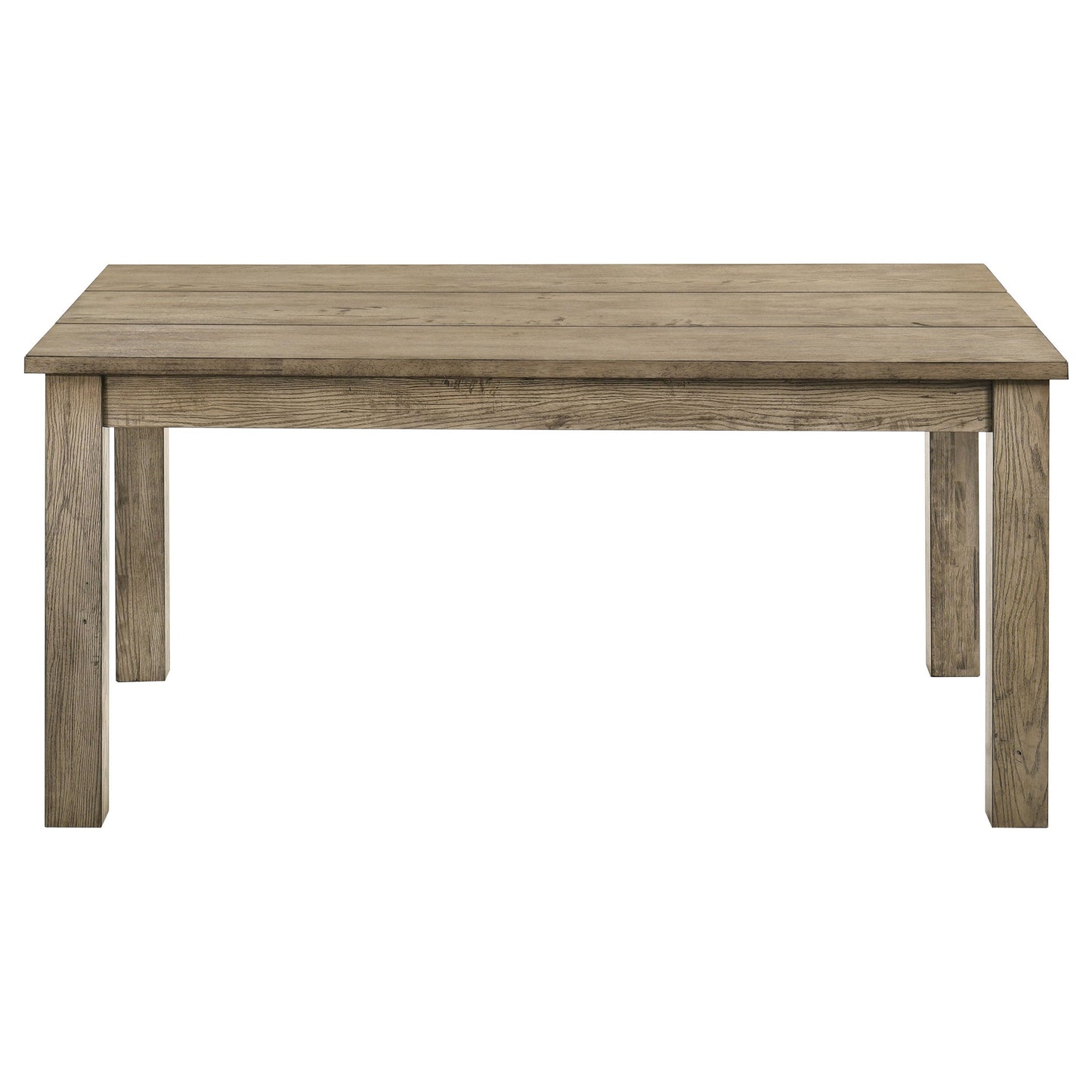 Table à manger extensible en bois massif Cardova de 87 pouces, chêne vigne