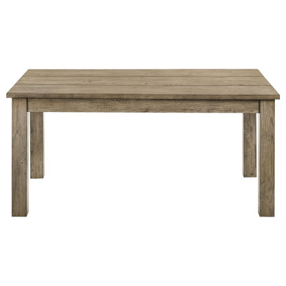 Table à manger extensible en bois massif Cardova de 87 pouces, chêne vigne