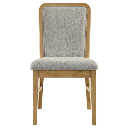 Chaise de salle à manger Croyden, aspect naturel vieilli (lot de 2)