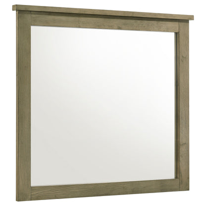 Ensemble de chambre à coucher Hazlewood 4 pièces avec lit Queen Size, chêne de vignoble