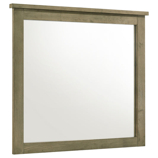 Miroir de commode Hazlewood en chêne de vigne