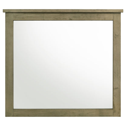 Miroir de commode Hazlewood en chêne de vigne