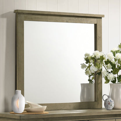 Miroir de commode Hazlewood en chêne de vigne