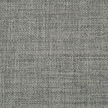 Lit king size Ines de 52 pouces, rembourré en tissu gris