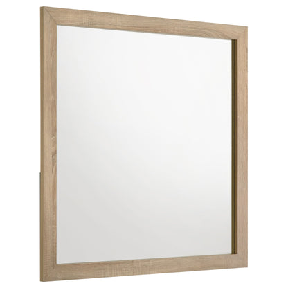 Miroir de commode Arielle en chêne clair