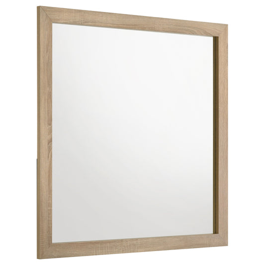 Miroir de commode Arielle en chêne clair