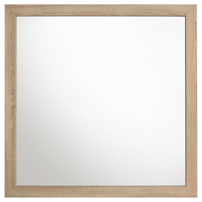 Miroir de commode Arielle en chêne clair