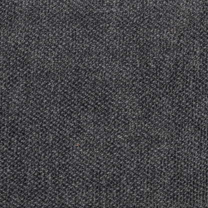 Lit plateforme King size rembourré Nollet de 48 pouces, gris