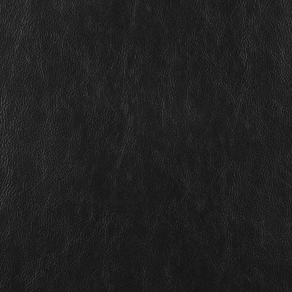 Canapé à accoudoirs droits rembourré en similicuir noir Scotland