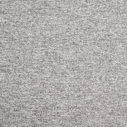 Canapé à accoudoirs évasés rembourré en tissu Vaughn, gris