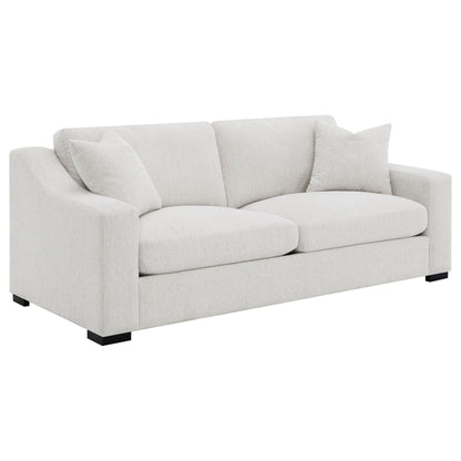 Ensemble de canapés Ashlyn 2 pièces avec accoudoirs droits, couleur sable