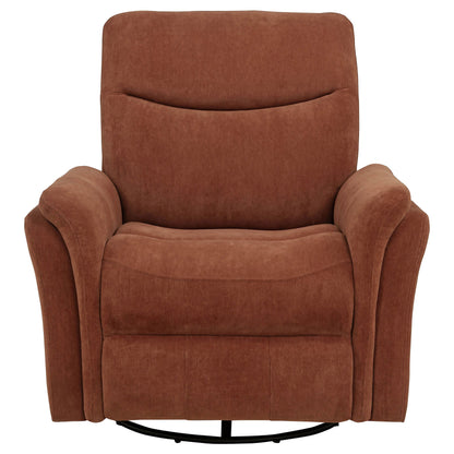 Fauteuil inclinable pivotant électrique rembourré Adler rouille