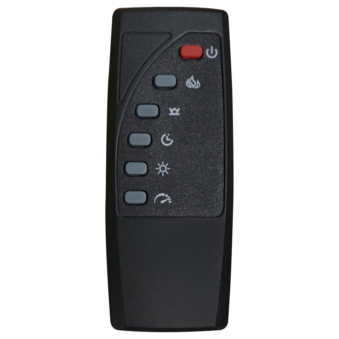 Meuble TV Eddy 79 pouces 2 portes avec cheminée et console multimédia Mango