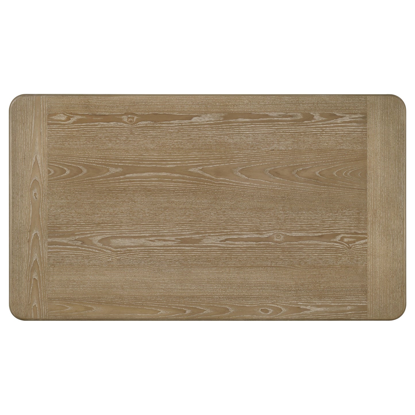 Table basse rectangulaire en bois Adina, marron clair vieilli